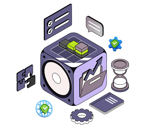 Shah Digitech productivity illustration