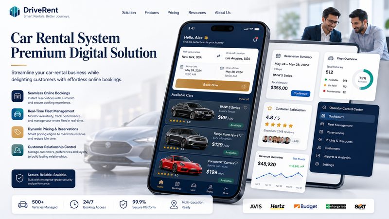 Car Rental Premium Platform